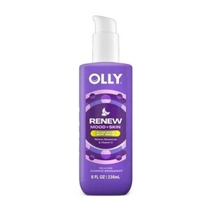 Olly Renew Mood + Skin Jasmine Bergamot Body Serum — Purple